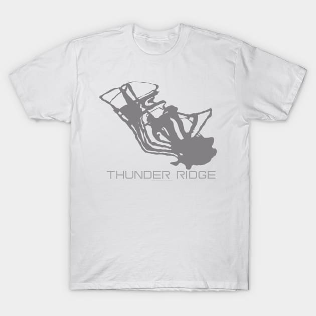 Thunder Ridge Resort 3D T-Shirt by Mapsynergy